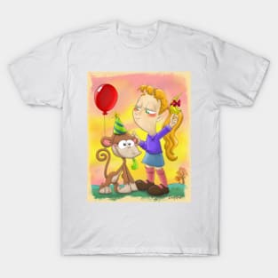 A Birthday Present for Monkey T-Shirt